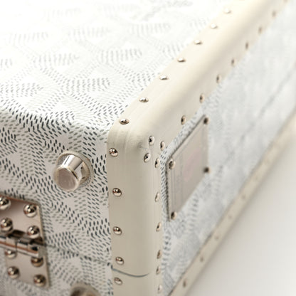 Goyard Goyardine Grand Hotel Trunk White 12 of 12