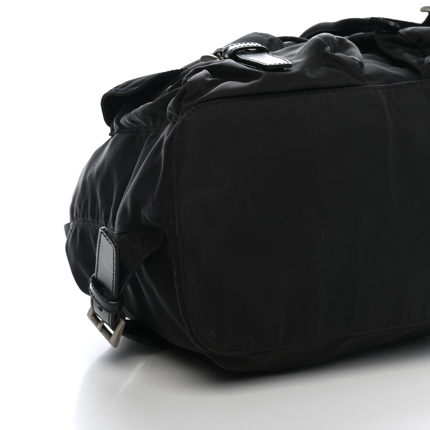 Nylon Vela Medium Backpack Black