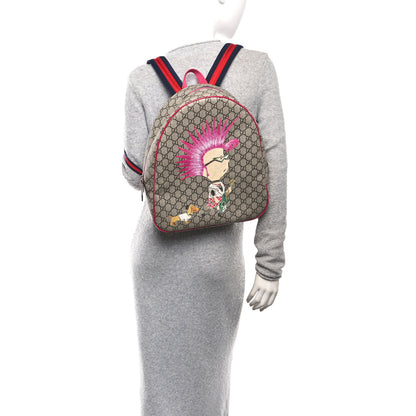 Gucci GG Supreme Monogram Punk Print Childrens Dome Backpack 2 of 10