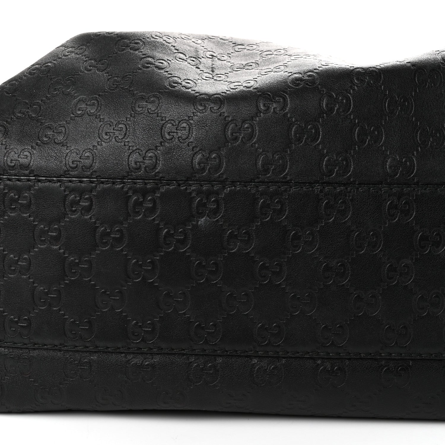Gucci Guccissima Large Sukey Tote Black 11 of 11