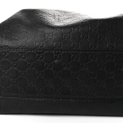 Gucci Guccissima Large Sukey Tote Black 11 of 11