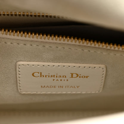 Christian Dior Lambskin Cannage Small My ABCDior Lady Dior Latte 6 of 10