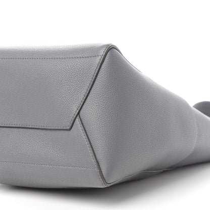Celine Soft Grained Calfskin Sangle Bucket Bag Grey 9 of 11