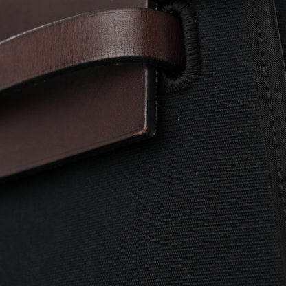 Hermes Toile Vache Hunter Herbag Zip 39 MM Black Ebene 14 of 15