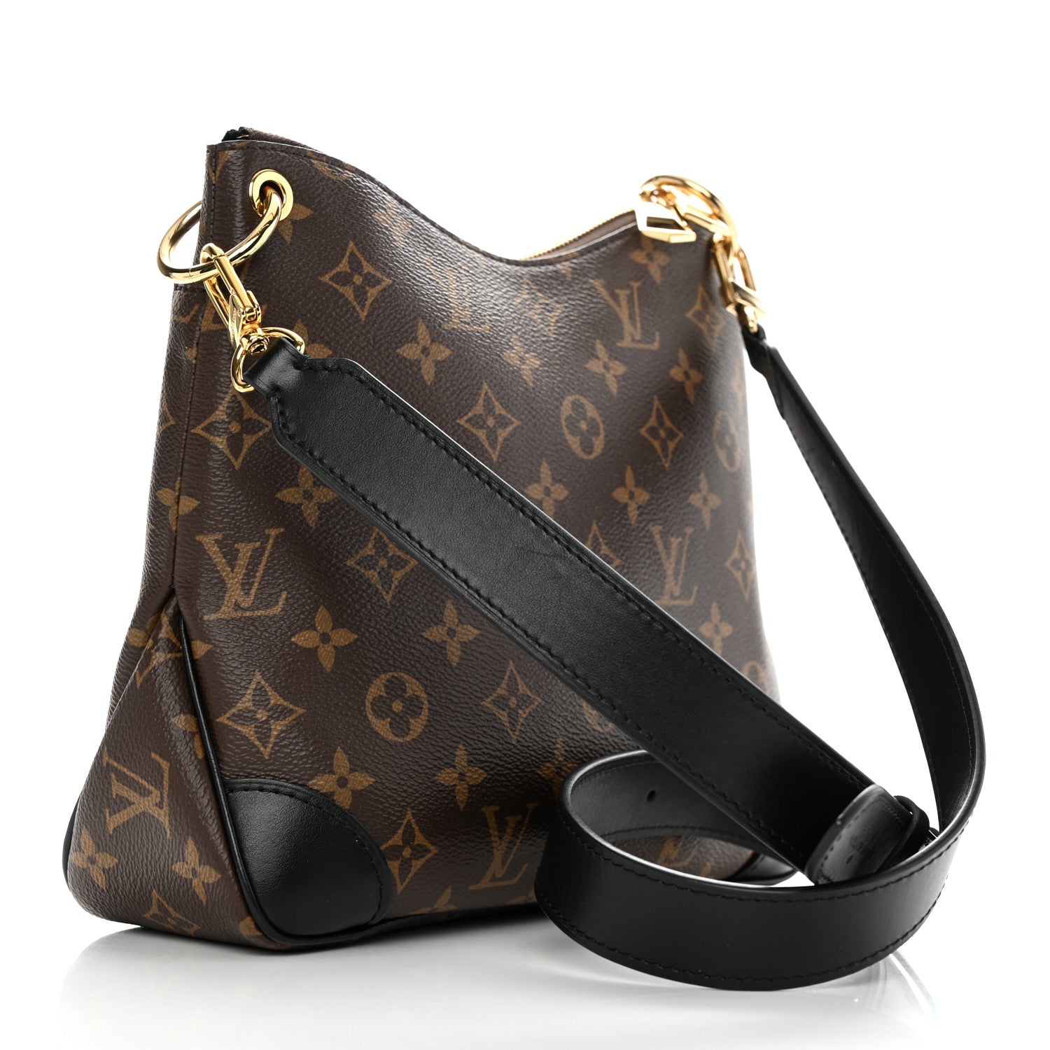 Louis Vuitton Monogram Odeon PM Black 3 of 9
