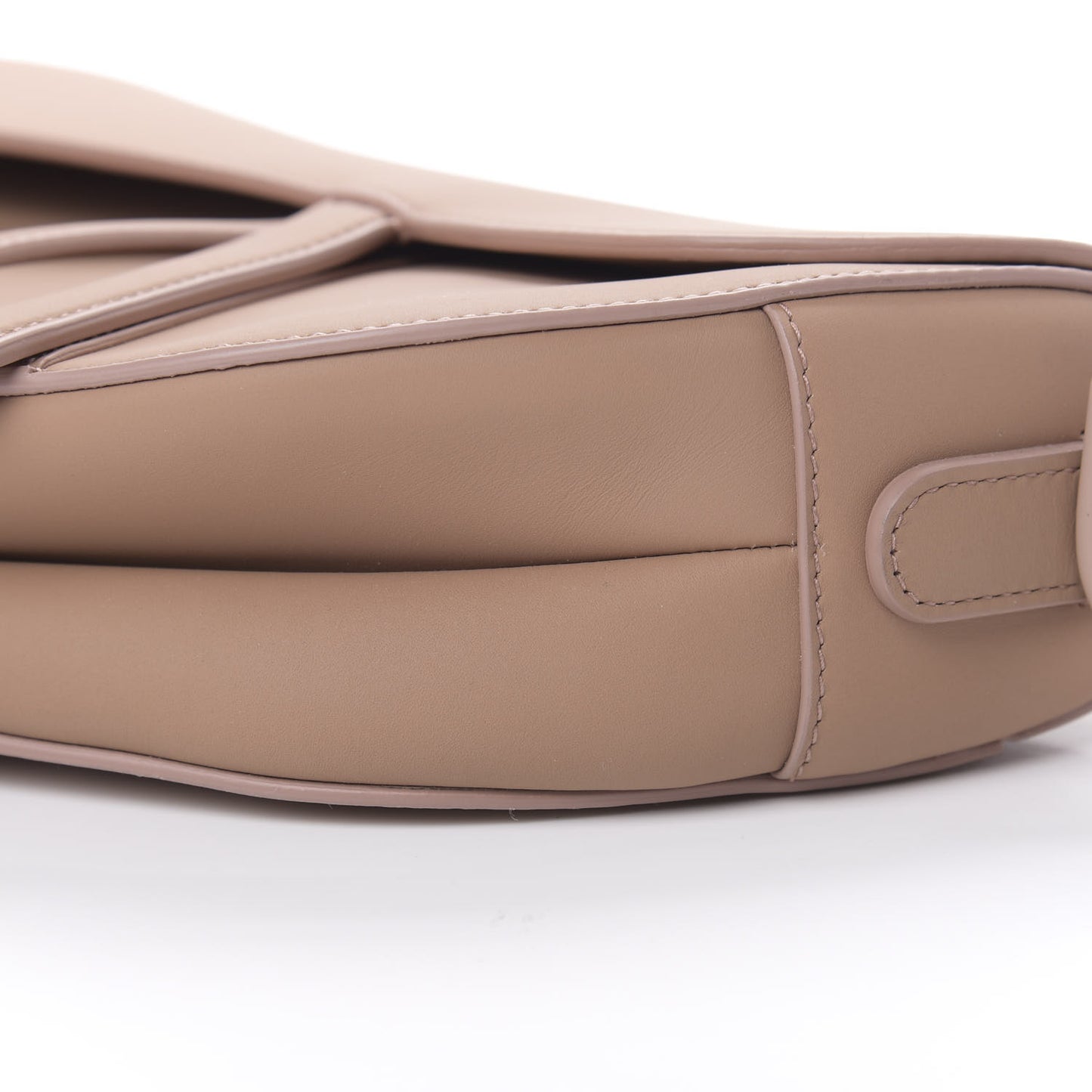 Ultra Matte Calfskin Saddle Bag Blush