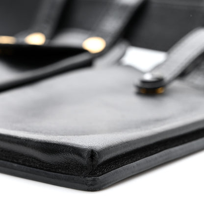 Fendi Vitello Glacier Utility Belt Pouch Black 12 of 21
