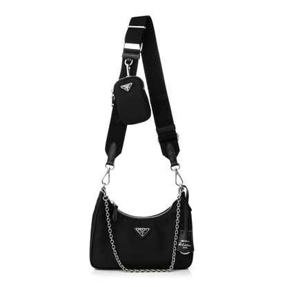 Prada Nylon Re-Edition 2005 Shoulder Bag Black 1 of 9