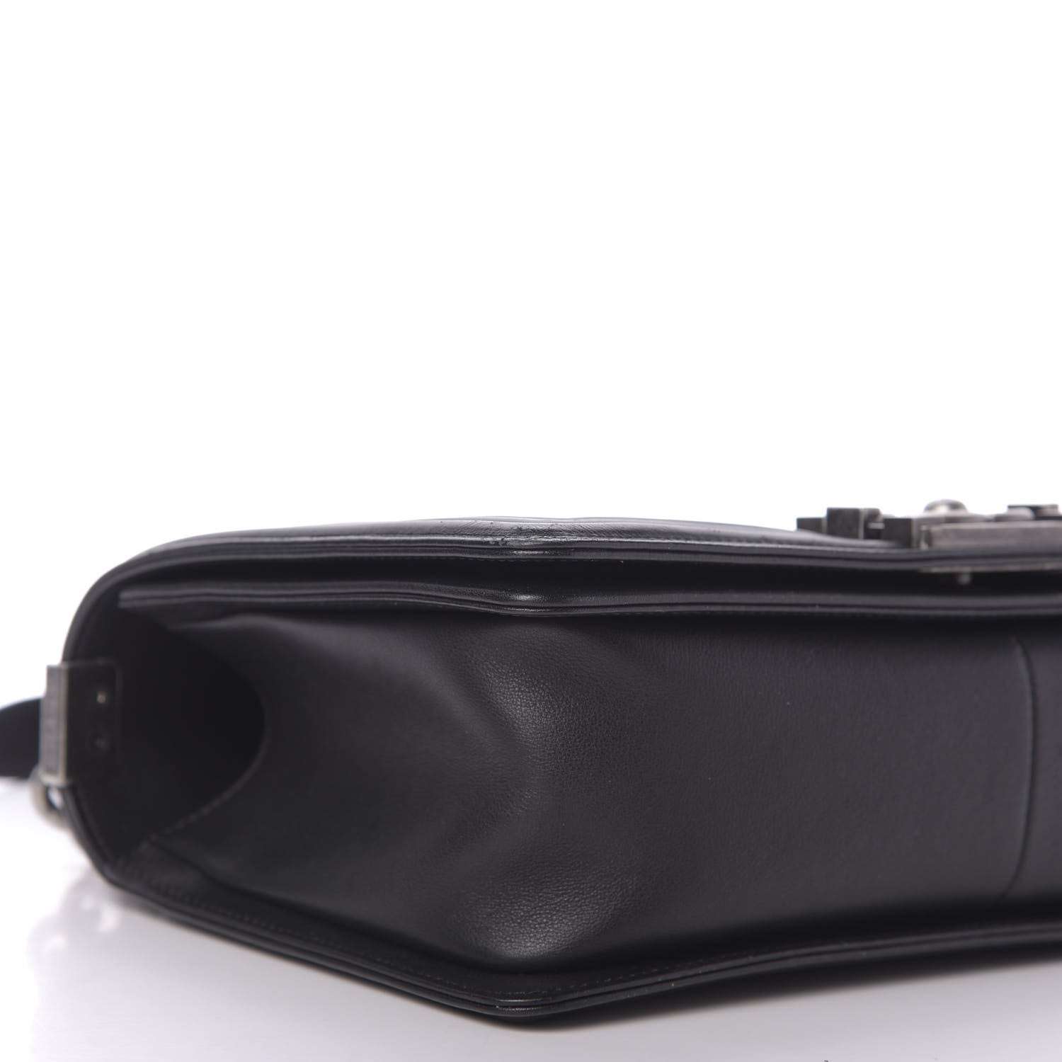 Chanel Calfskin Quilted Medium Boy Flap Black 5 of 9