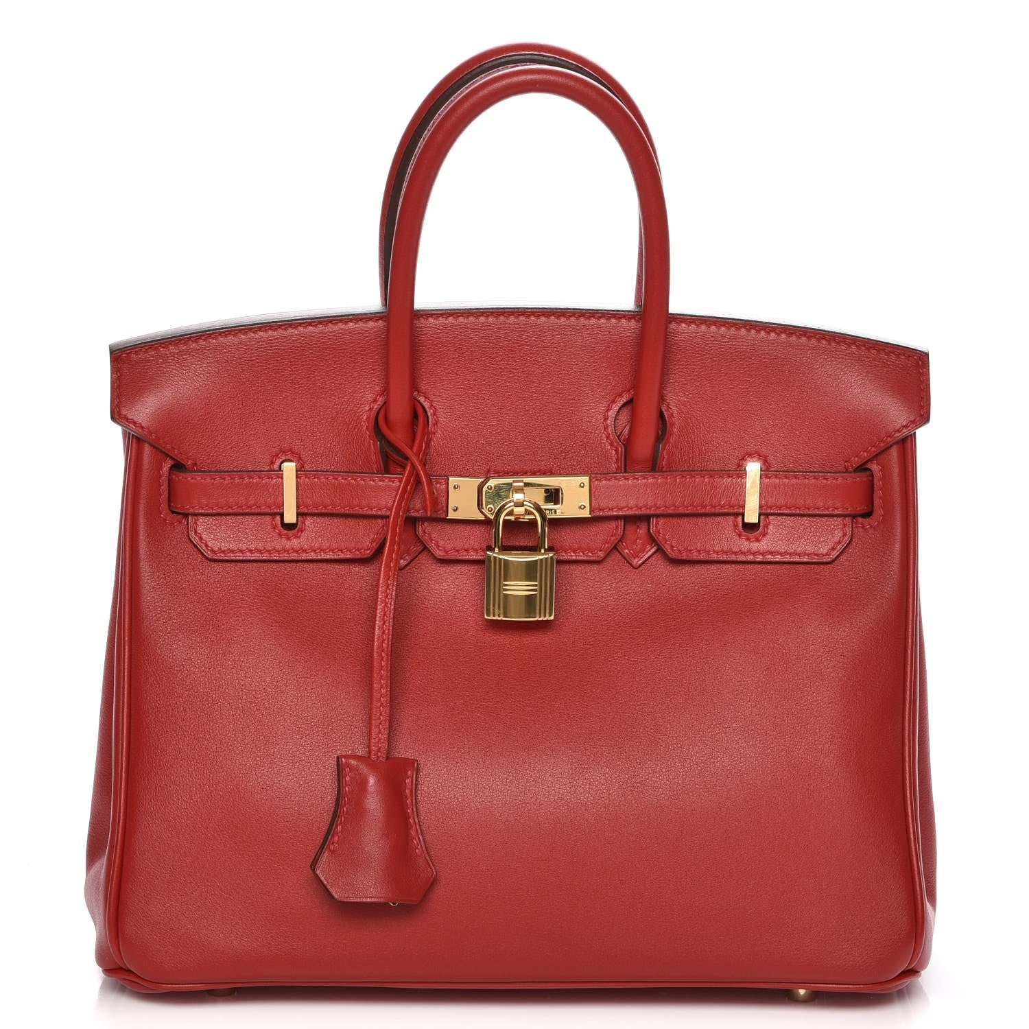 Hermes Swift Birkin 25 Vermillion 1 of 29