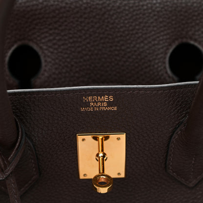 Hermes Togo Birkin 35 Chocolate 6 of 14