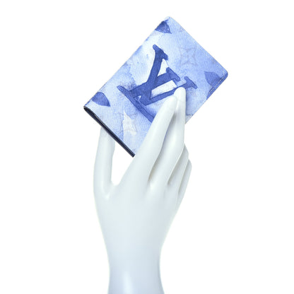 Louis Vuitton Monogram Watercolor Pocket Organizer Blue 2 of 6