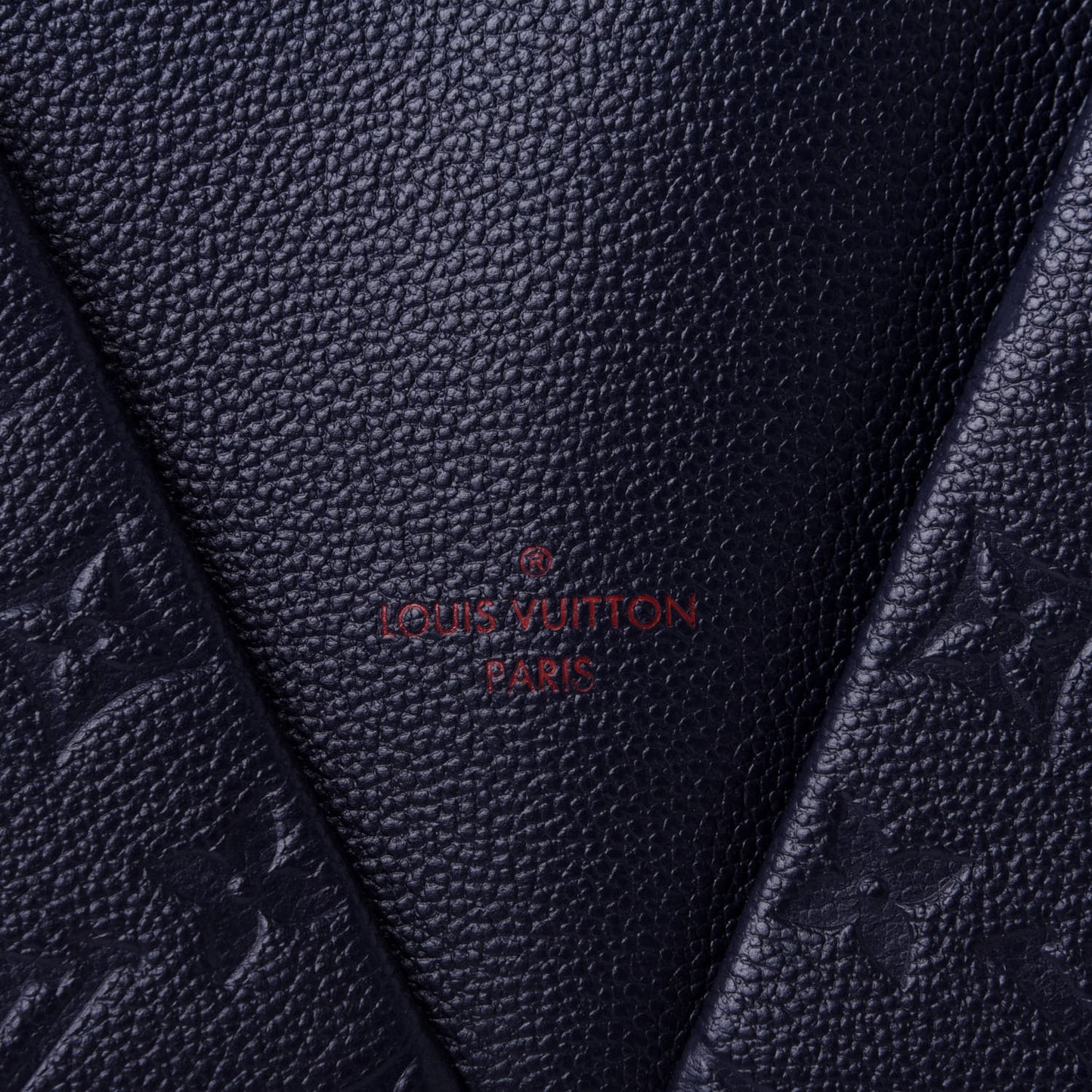 Empreinte V Tote BB Marine Rouge