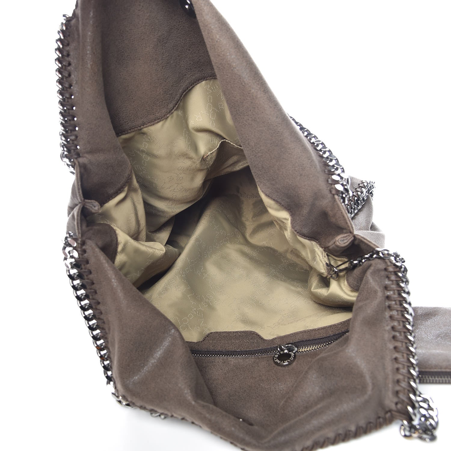 Stella McCartney Shaggy Deer Big Falabella Tote Brown 6 of 12