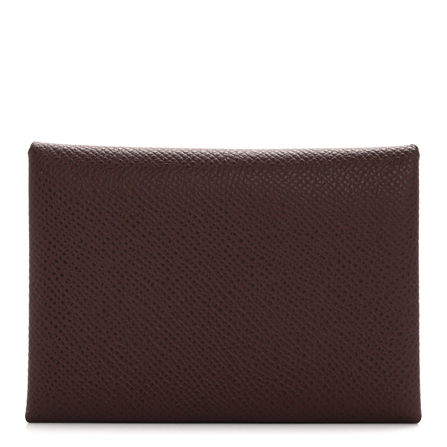 Hermes Epsom Calvi Duo Card Case Rouge Sellier 1 of 8