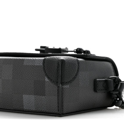 Louis Vuitton Damoflage Steamer Wearable Wallet Black 9 of 10