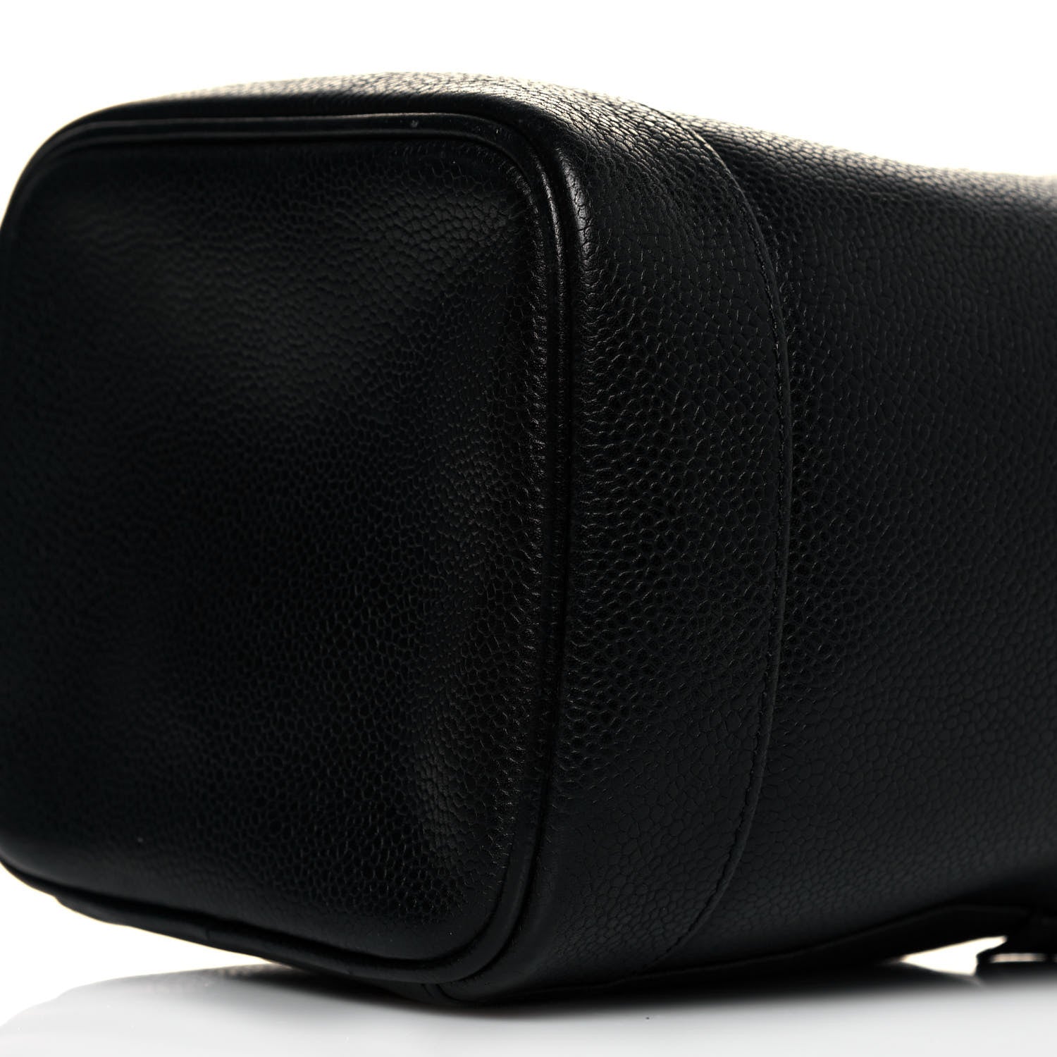 Chanel Caviar Vanity Cosmetic Case Black 8 of 13