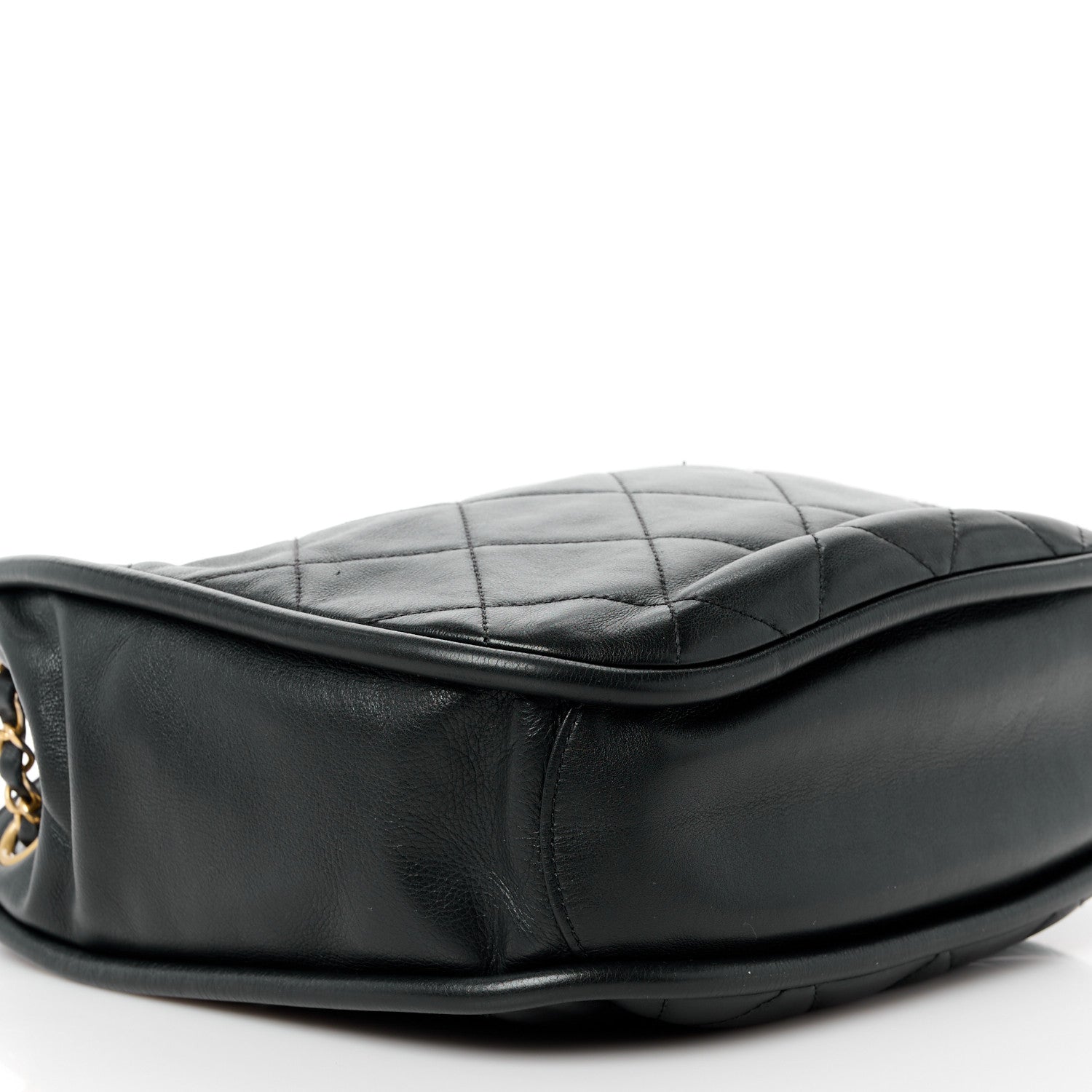 Chanel Shiny Lambskin Quilted Fashion Therapy Hobo Black 11 of 13