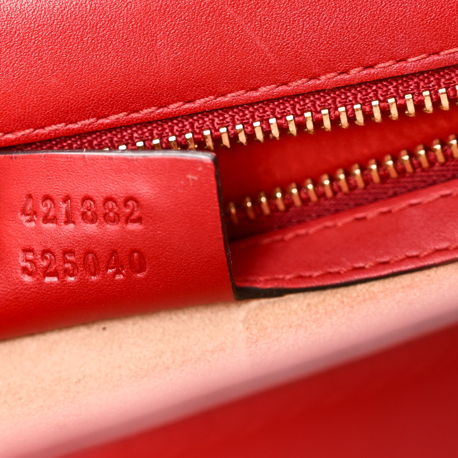 Gucci Calfskin Small Sylvie Shoulder Bag Hibiscus Red 7 of 10