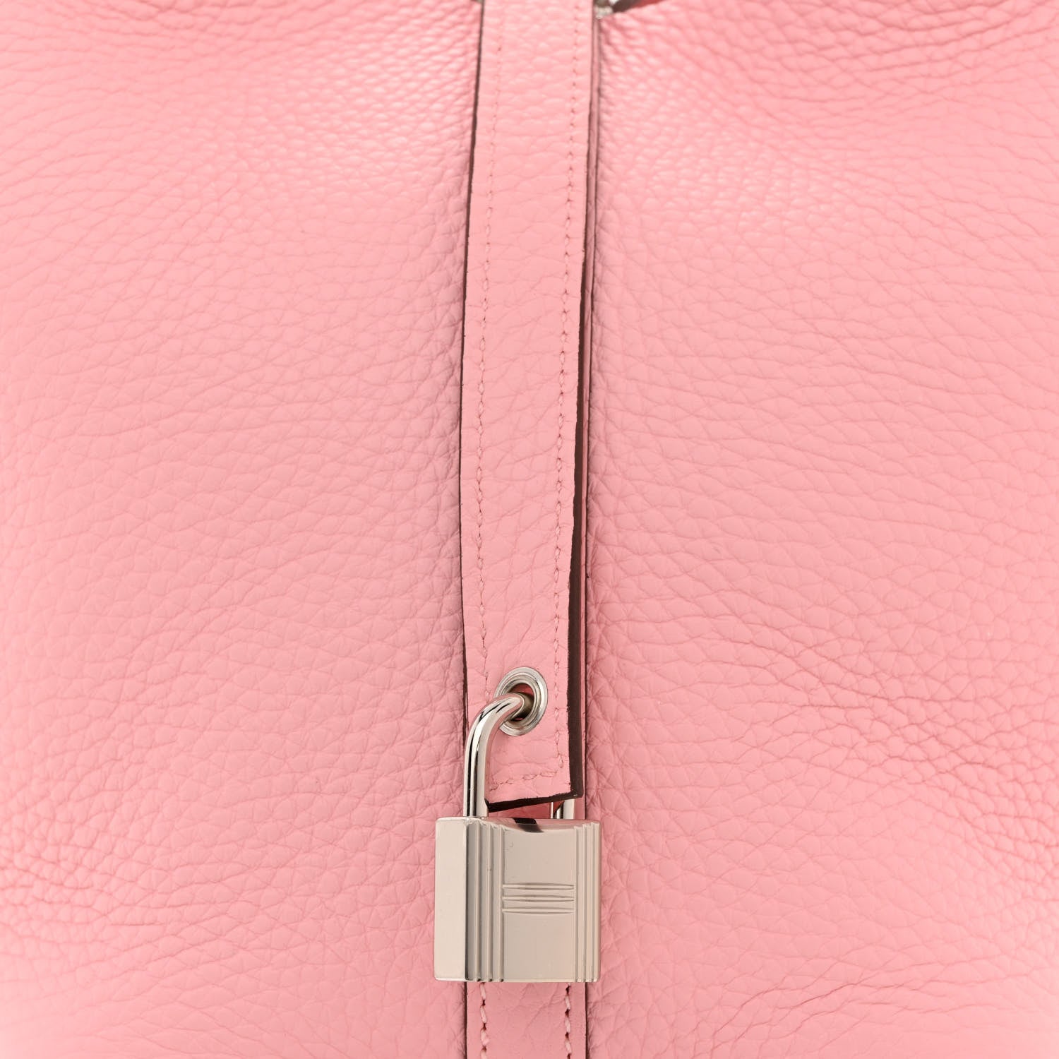 Hermes Taurillon Clemence Picotin Lock 18 PM Rose Sakura 8 of 10