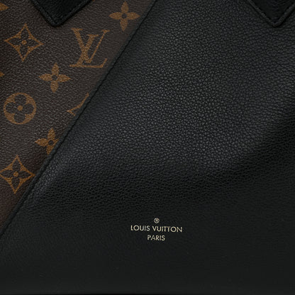 Louis Vuitton Calfskin Monogram Kimono Tote Black 7 of 9