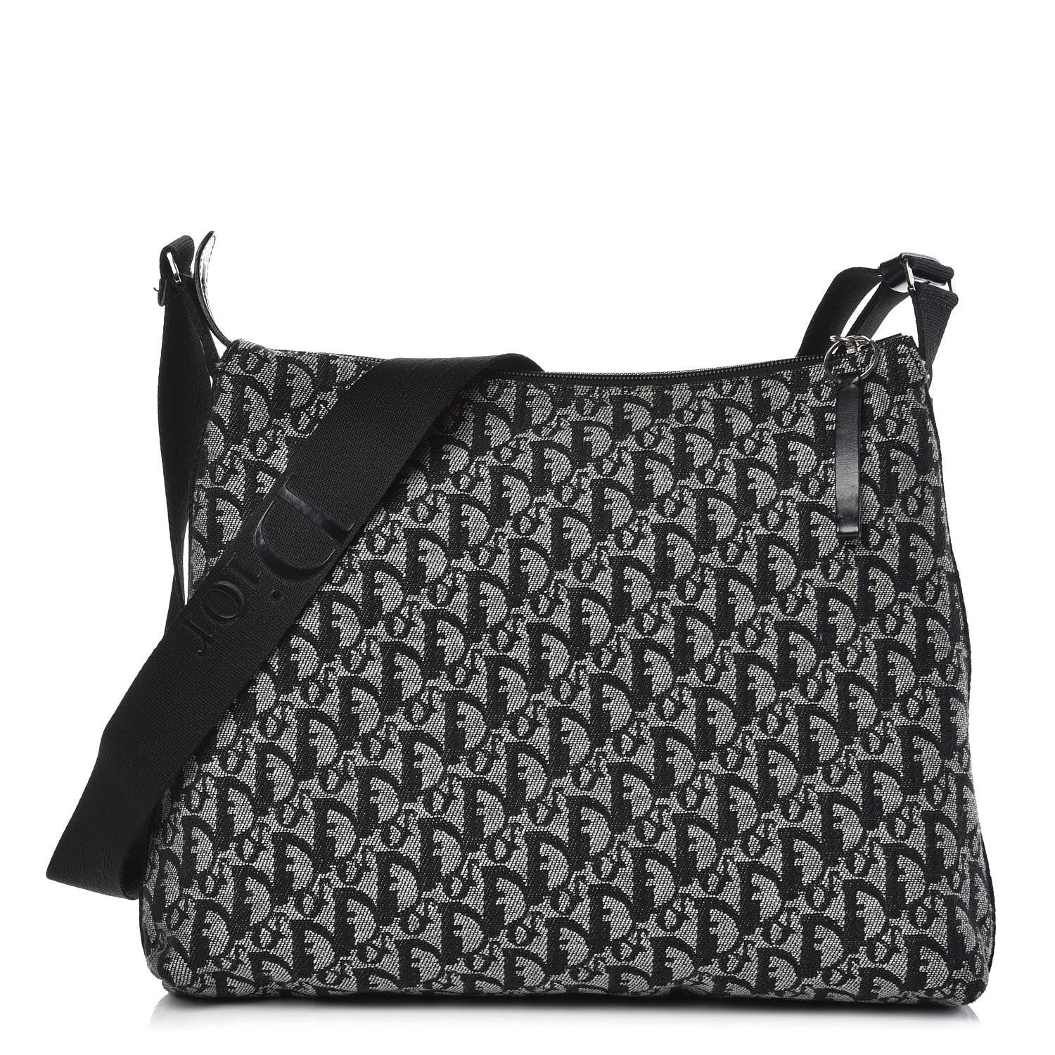 Christian Dior Monogram Messenger Black 1 of 11