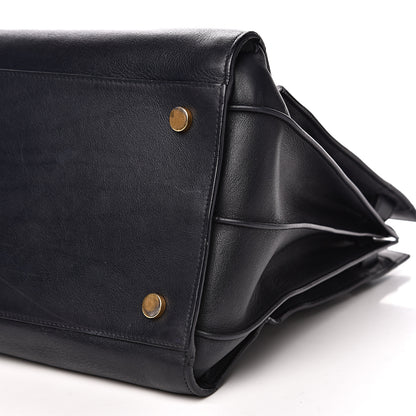 Saint Laurent Calfskin Large Sac De Jour Carryall Navy Blue 9 of 18