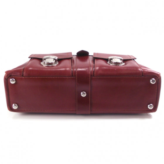 Marc Jacobs Leather Venetia Tote Pomegranite 4 of 11