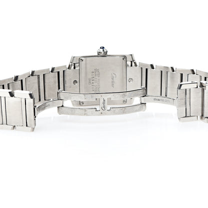 Cartier Stainless Steel 25mm Tank Francaise Quartz Watch 5 of 6