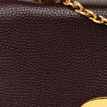 Mulberry Glossy Goatskin Medium Lily Oxblood 7 of 18