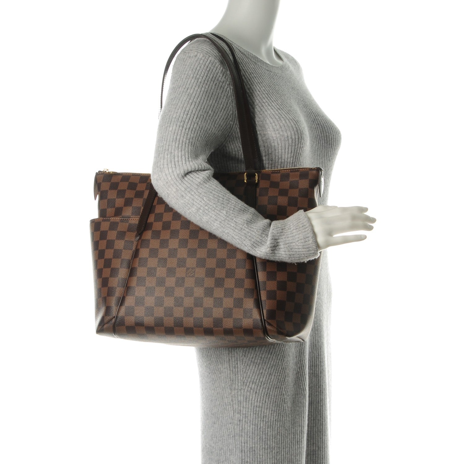 Louis Vuitton Damier Ebene Totally MM 2 of 8