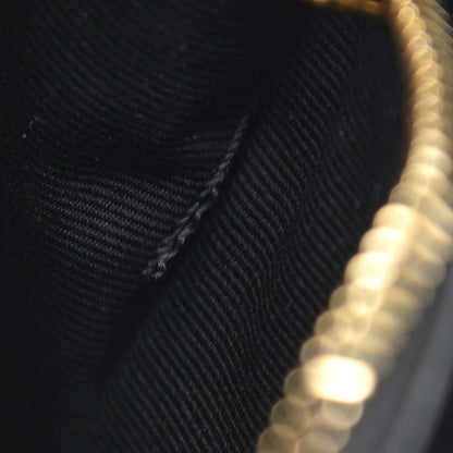 Saint Laurent Sheepskin Matelasse Chevron Monogram Medium College Bag Black 9 of 11