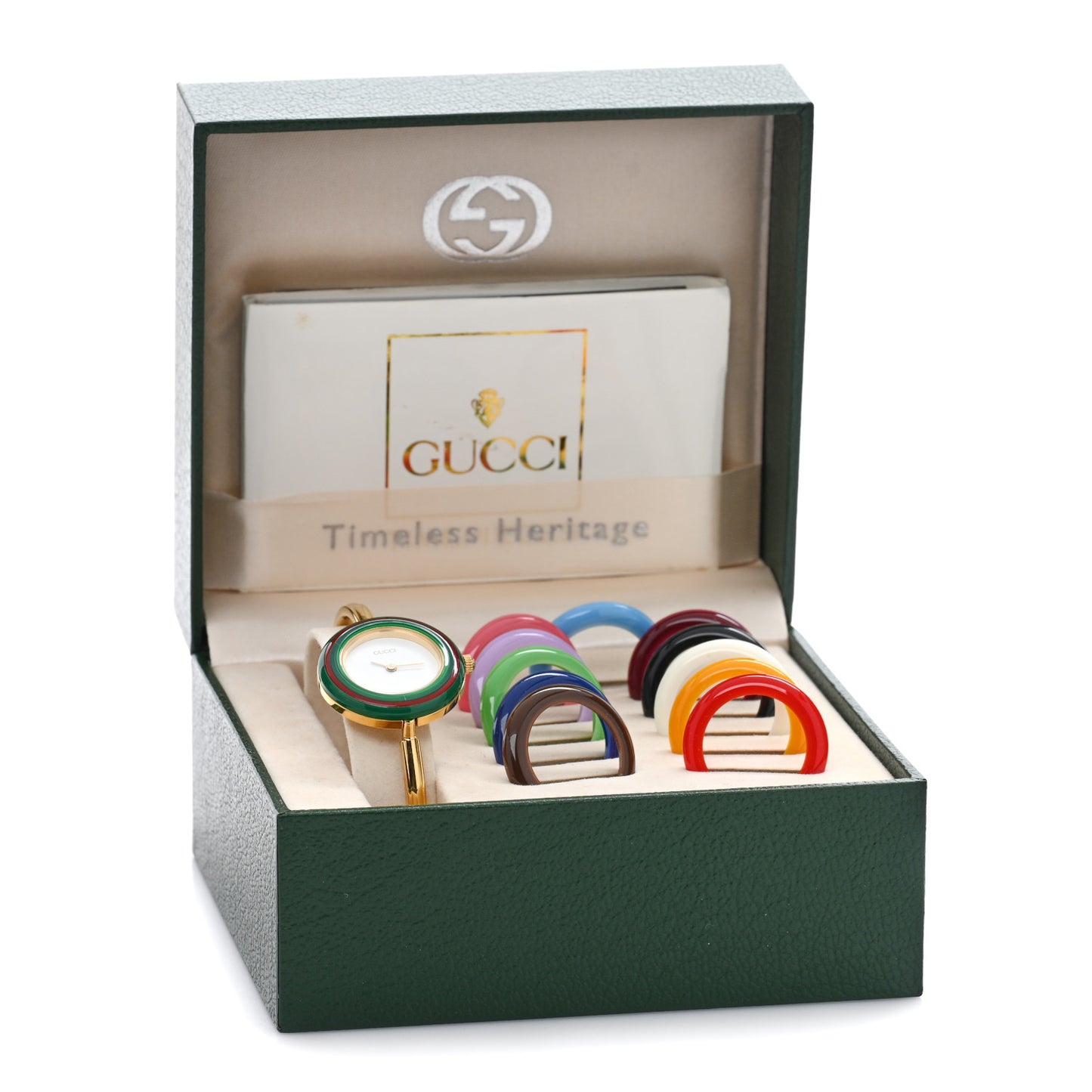 Stainless Steel 26mm Interchangeable Bezel Quartz Watch