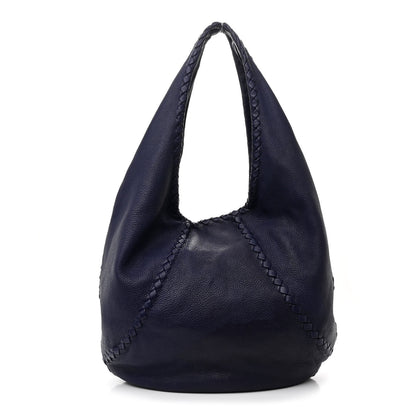Bottega Veneta Cervo Deerskin Large Hobo Atlantic 1 of 11