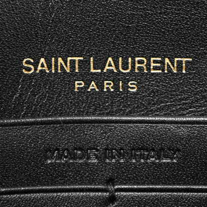 Saint Laurent Smooth Calfskin Medium Classic Monogram Kate Tassel Satchel Black 6 of 14