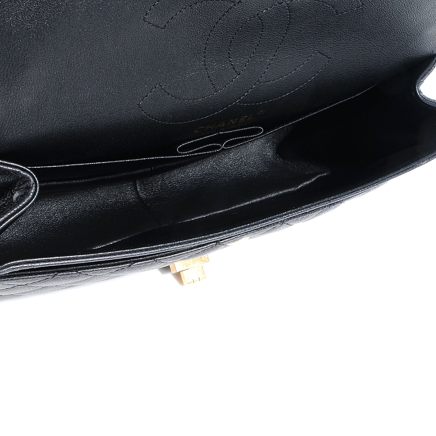 Chanel Caviar 2.55 Reissue 226 Flap Black 5 of 9