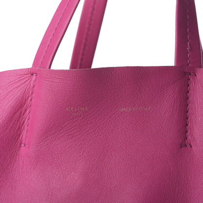 Celine Lambskin Vertical Bi-Color Cabas Fluo Pink Fluo Orange 10 of 10