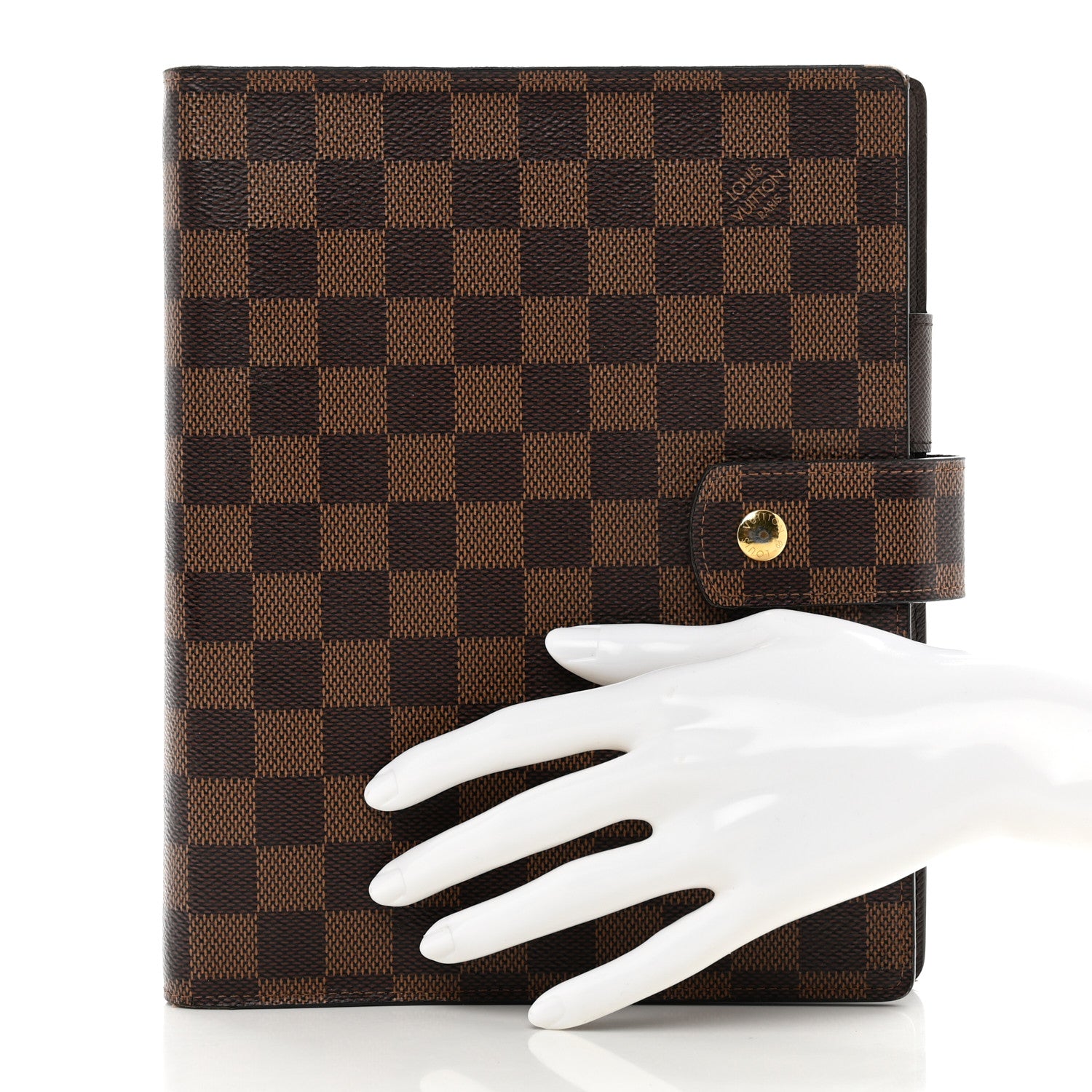 Louis Vuitton Damier Ebene Large Ring Agenda Cover 2 of 9