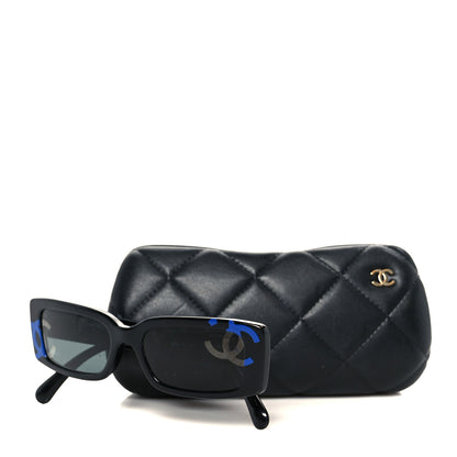 Chanel Acetate CC Sunglasses 71473A Black 8 of 8