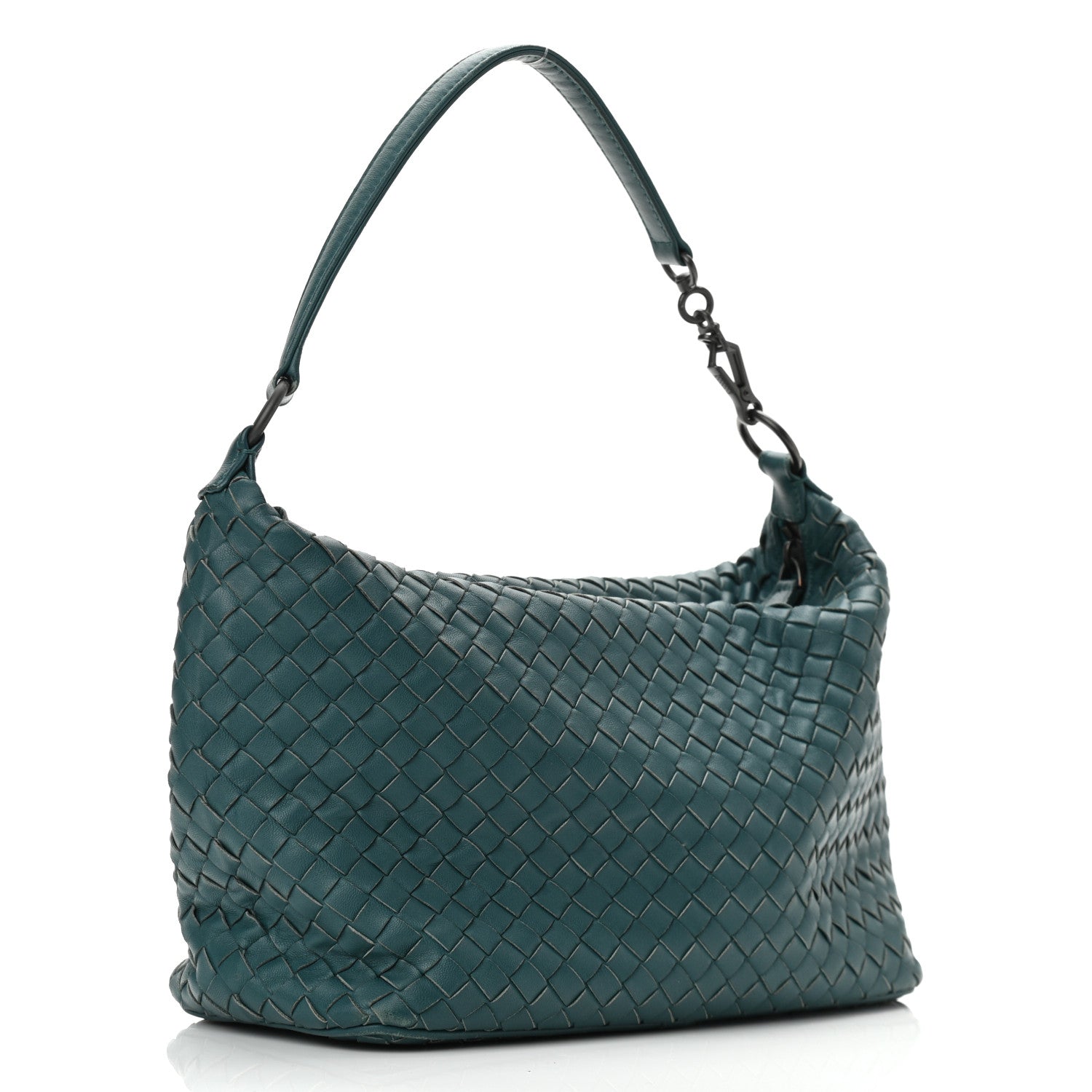 Bottega Veneta Nappa Intrecciato Small Shoulder Bag Mallard 3 of 10