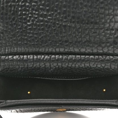 Givenchy Bullhide Mini Infinity Saddle Bag Black 5 of 10