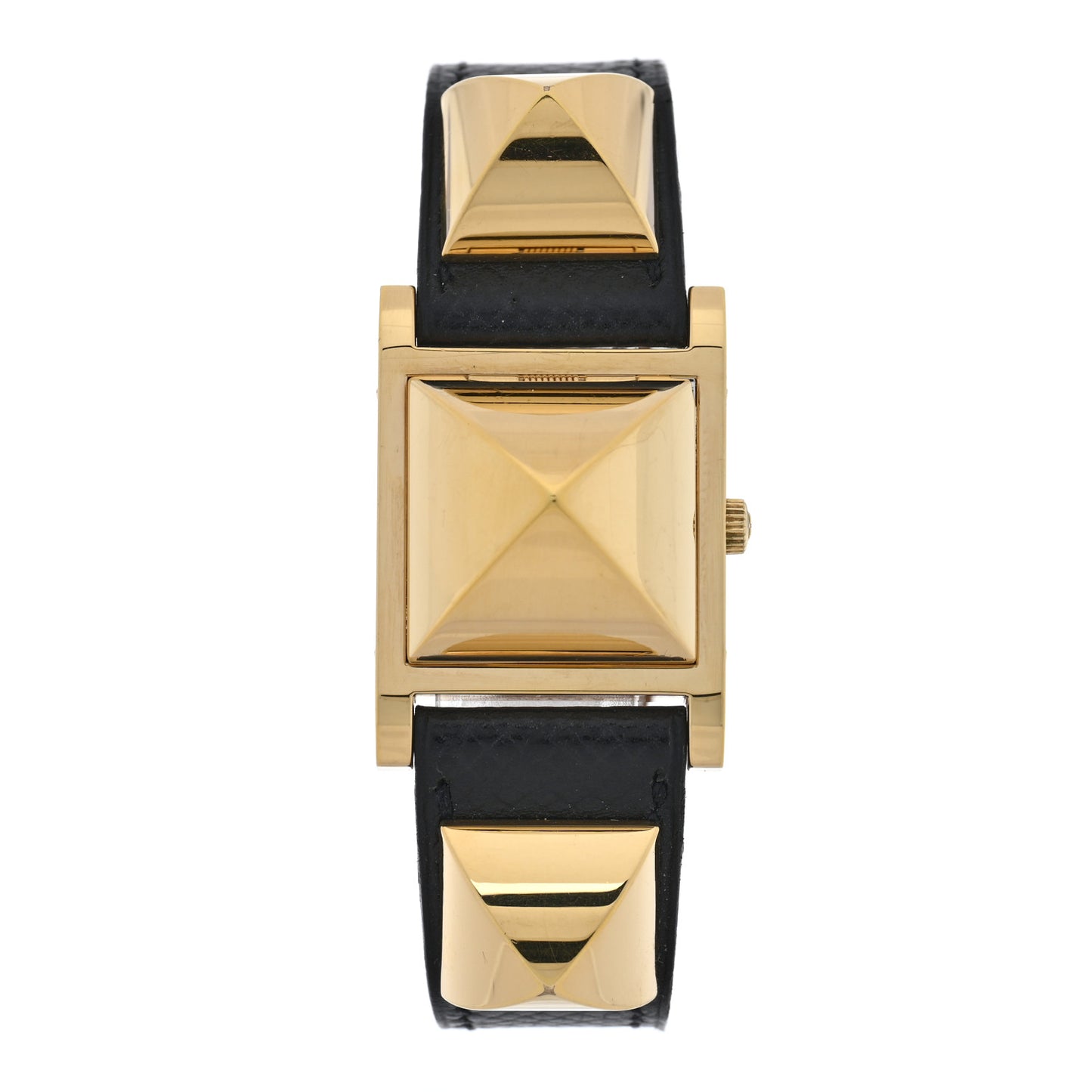 Stainless Steel Epsom 23mm Medor Quartz Watch Noir