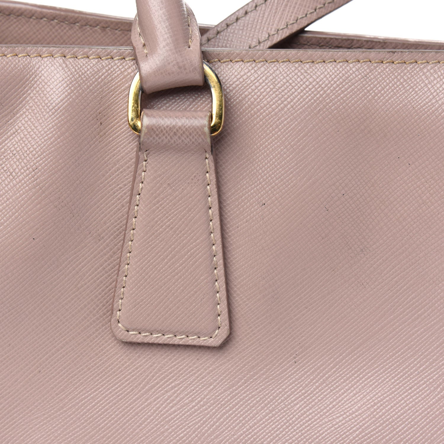 Prada Saffiano Small Galleria Double Zip Tote Cammeo 19 of 29