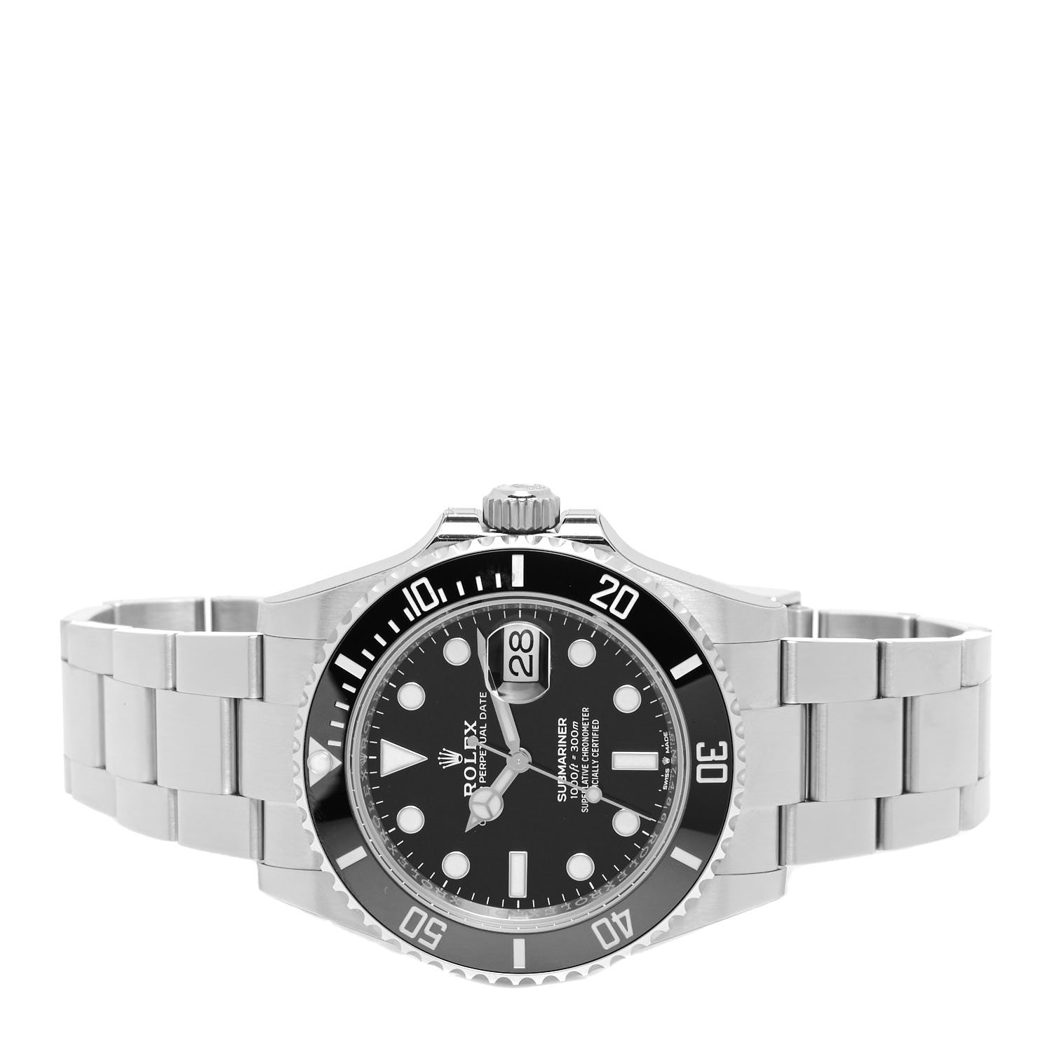 Rolex Stainless Steel 41mm Oyster Perpetual Submariner Date Watch Black 126610LN 2 of 5