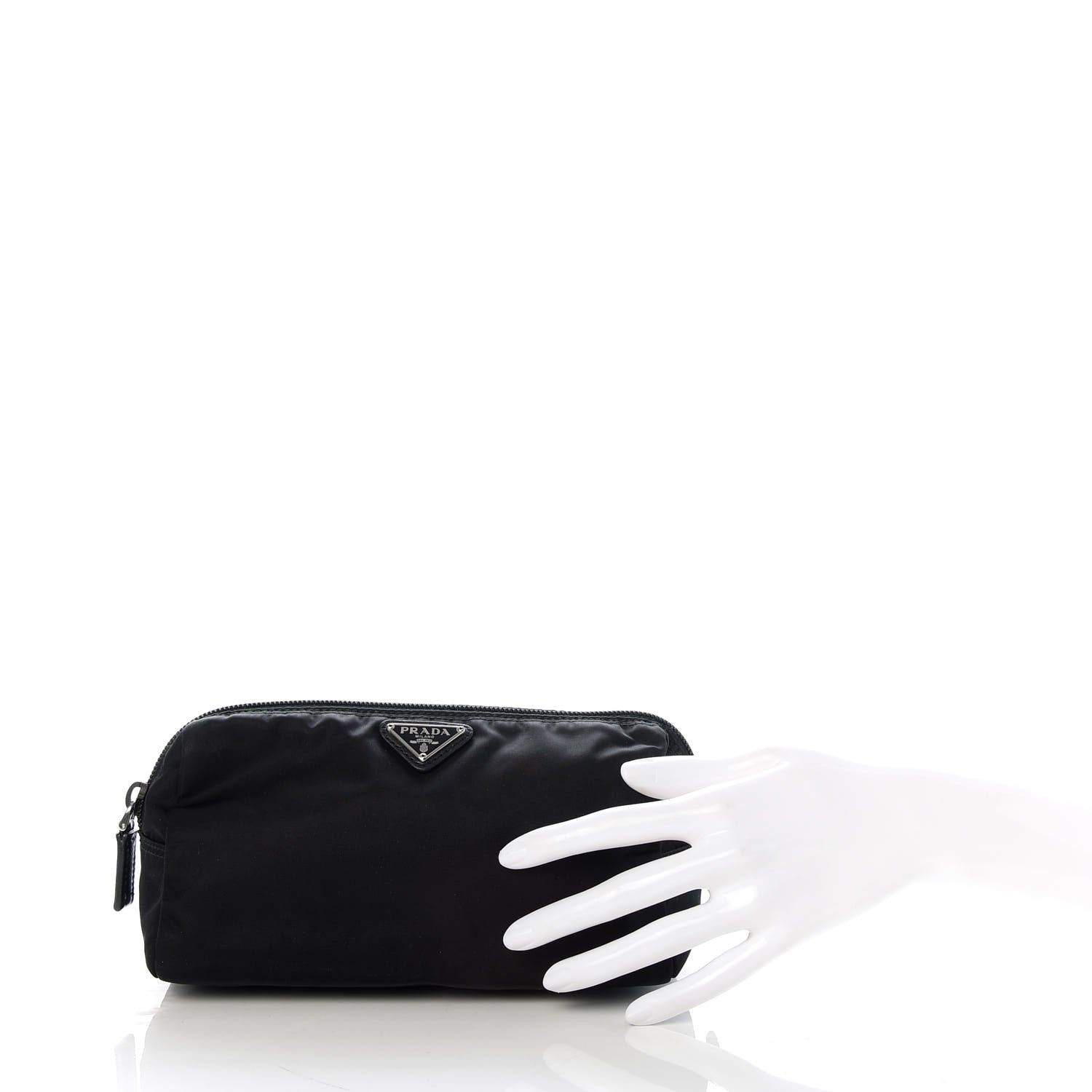 Prada Nylon Vela Cosmetic Pouch Black 2 of 7