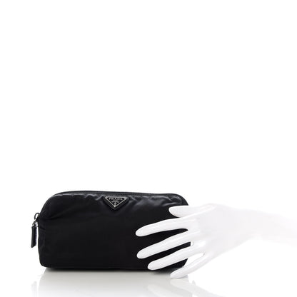 Prada Nylon Vela Cosmetic Pouch Black 2 of 7