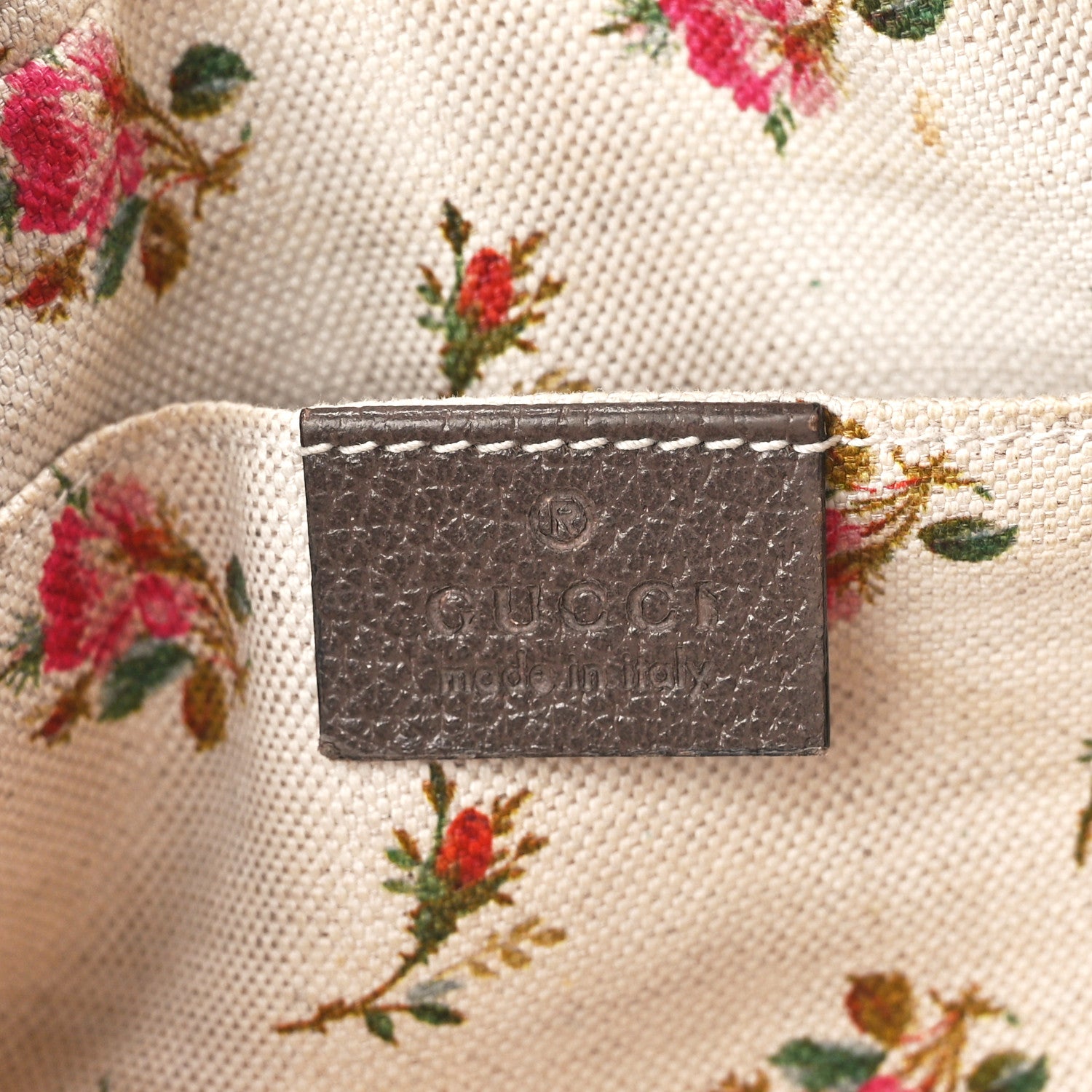 Gucci GG Supreme Monogram Web Neo Vintage Shoulder Bag Beige New Acero Crop 6 of 12