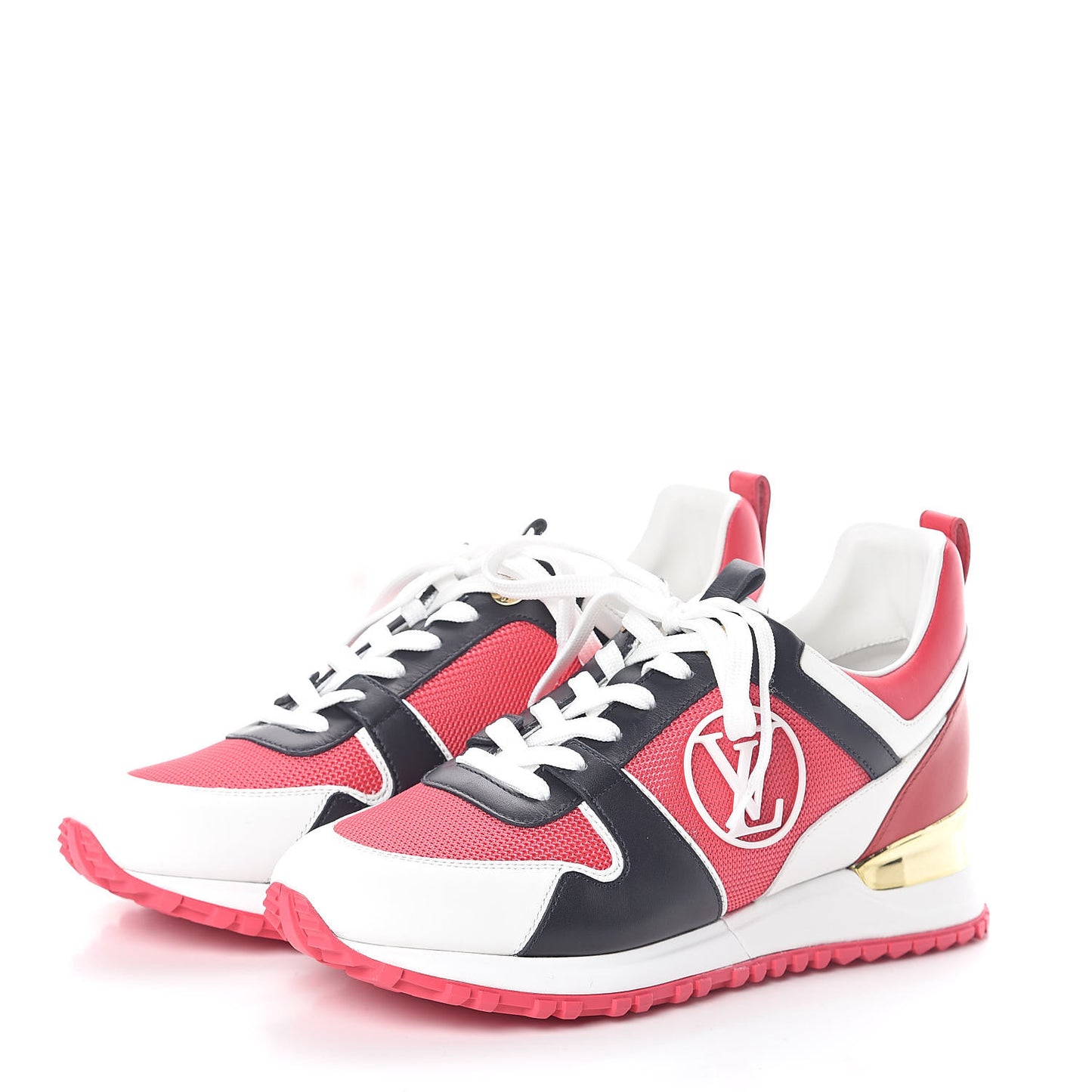 Calfskin Run Away Sneakers 36 Framboise Pink
