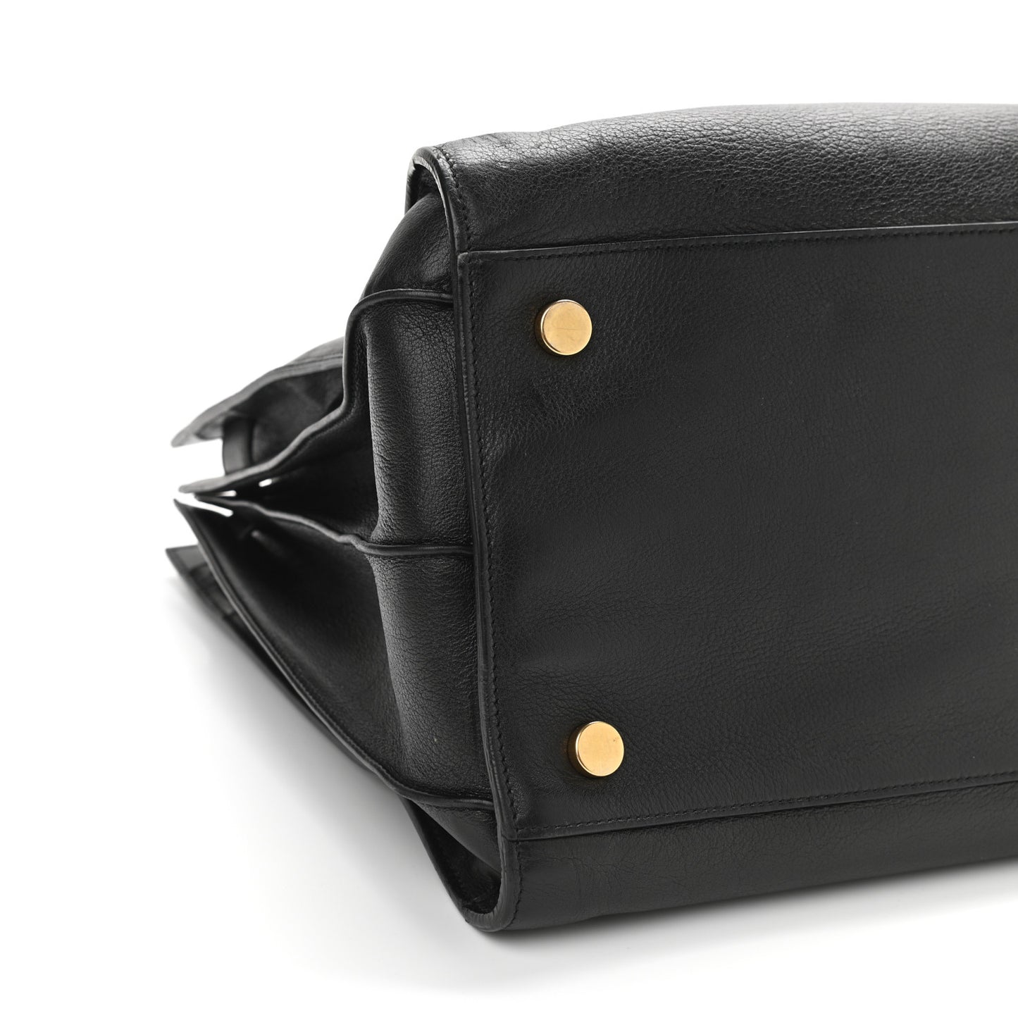 Calfskin Large Sac De Jour Carryall Black