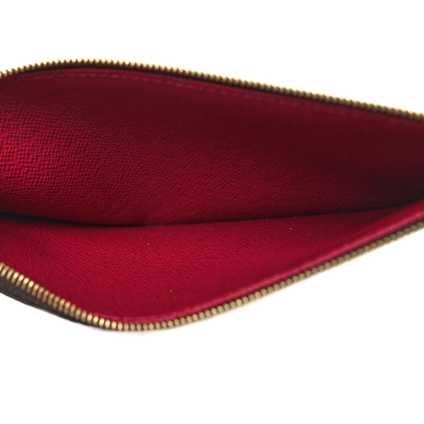 Monogram Felicie Chain Wallet Zippered Insert Fuchsia